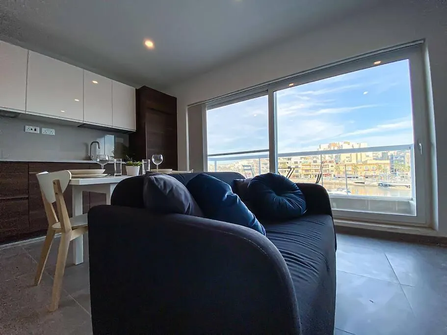 Azure Horizon 1 On Skala'S Seafront - By Solea Holiday Homes Marsaskala Apartment