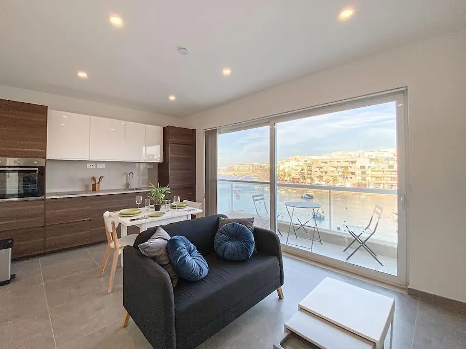 Azure Horizon 1 On Skala'S Seafront - By Solea Holiday Homes Marsaskala 0*,  Malta