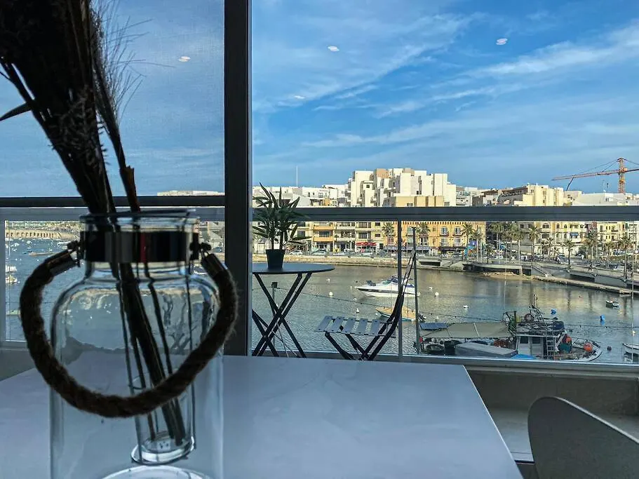 Daire Azure Horizon 1 On Skala'S Seafront - By Solea Holiday Homes Marsaskala Malta